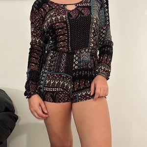 ontwelfth long sleeve romper